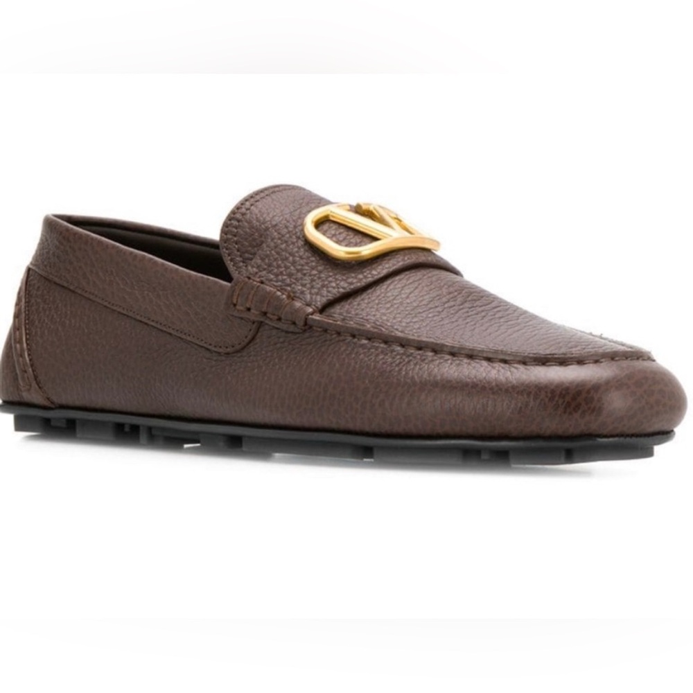 Valentino Garavani Men’s Driving loafer. Size 42. Brand New. Brown.